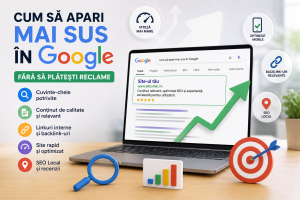 cum să apari mai sus în Google